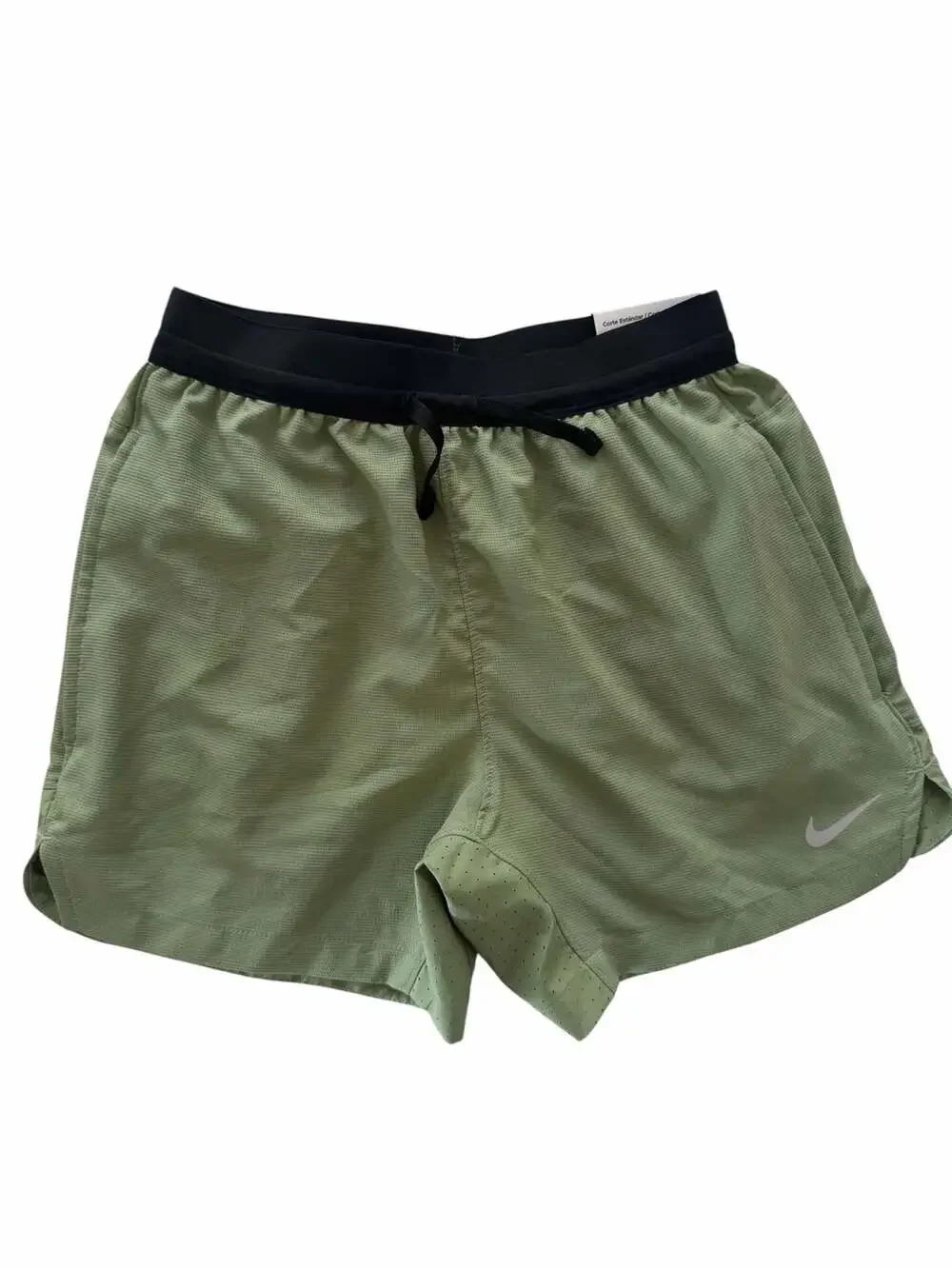 Nike Dri-FIT Kids' Training Shorts - Oil Green